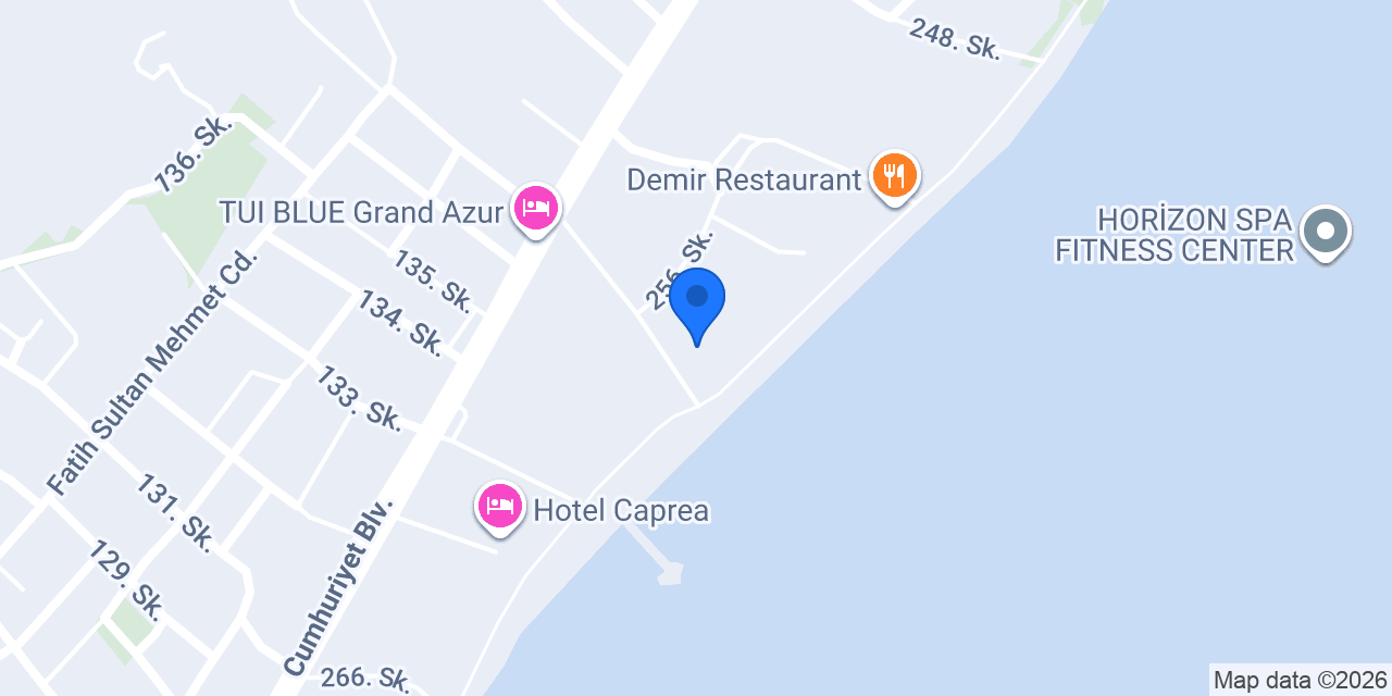 Hotel K Maris konumu