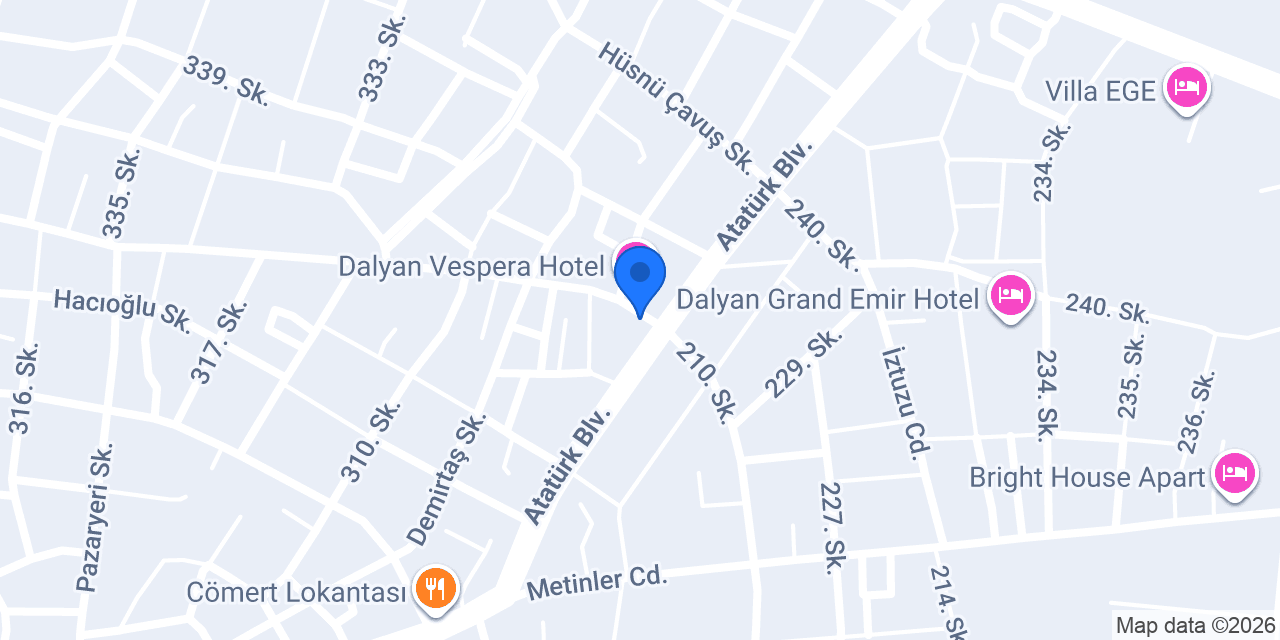 Tufan Boutique Hotel & Apart konumu