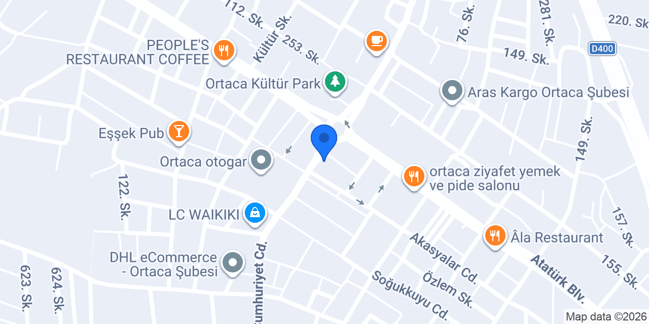 Loris Parfüm Muğla Ortaca konumu
