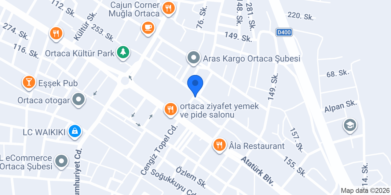 70. Yıl Anaokulu konumu