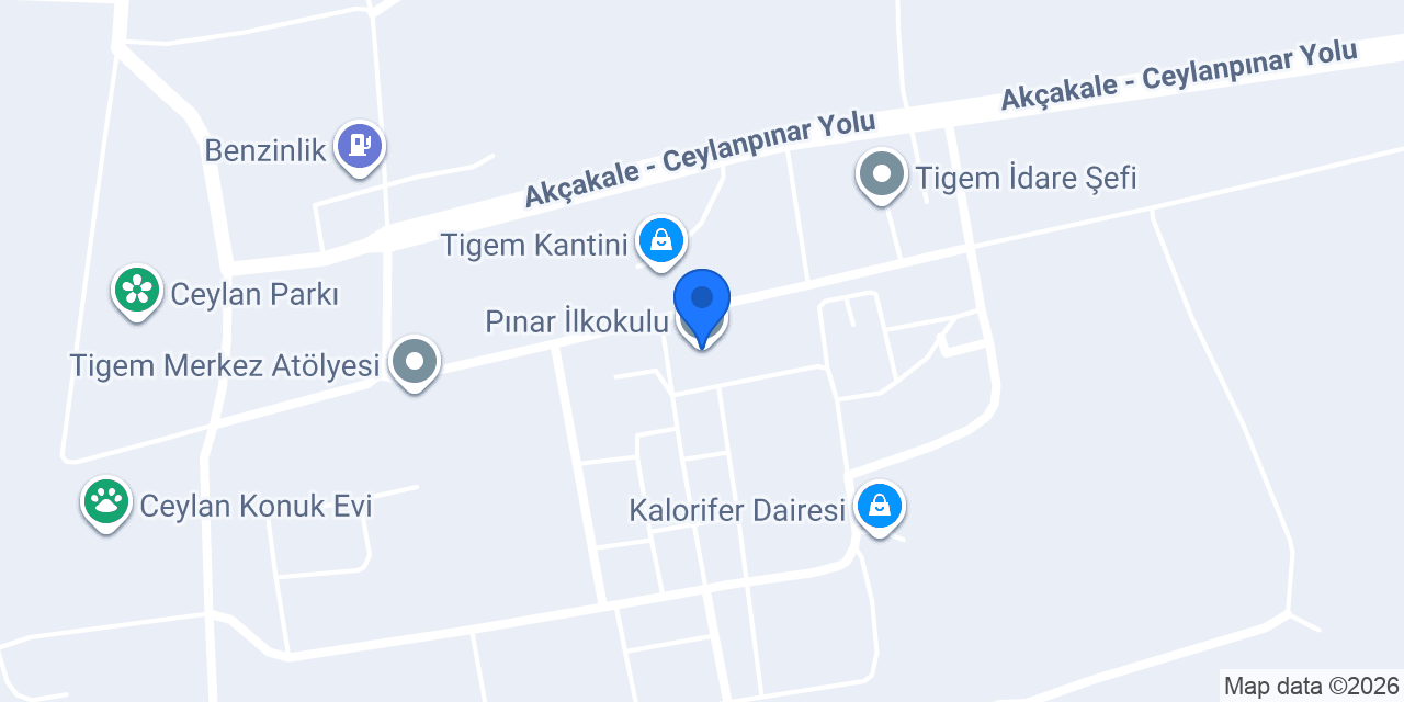 Pınar İlkokulu konumu