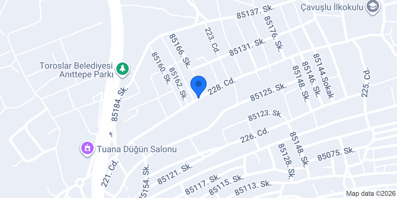Nevzat Ecza Deposu Mersin Şb. konumu