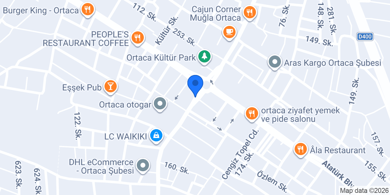 Egemen Optik konumu