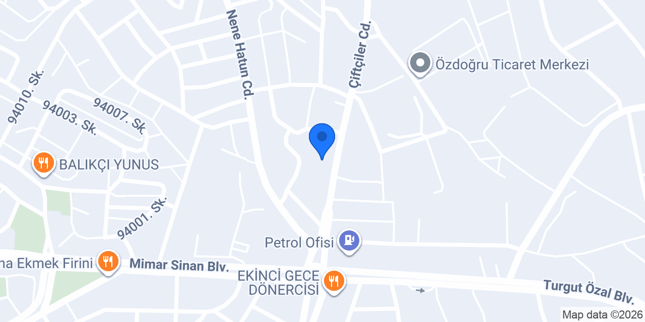 Çavuş Karoser konumu