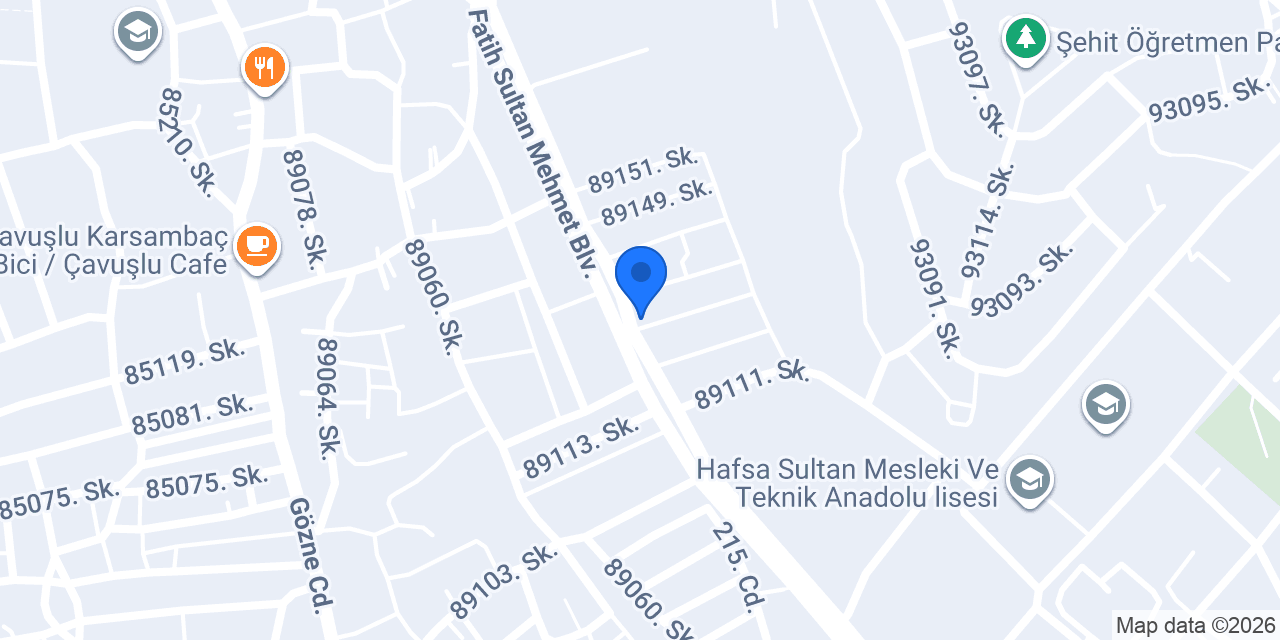 Şirin Tavukçuluk konumu