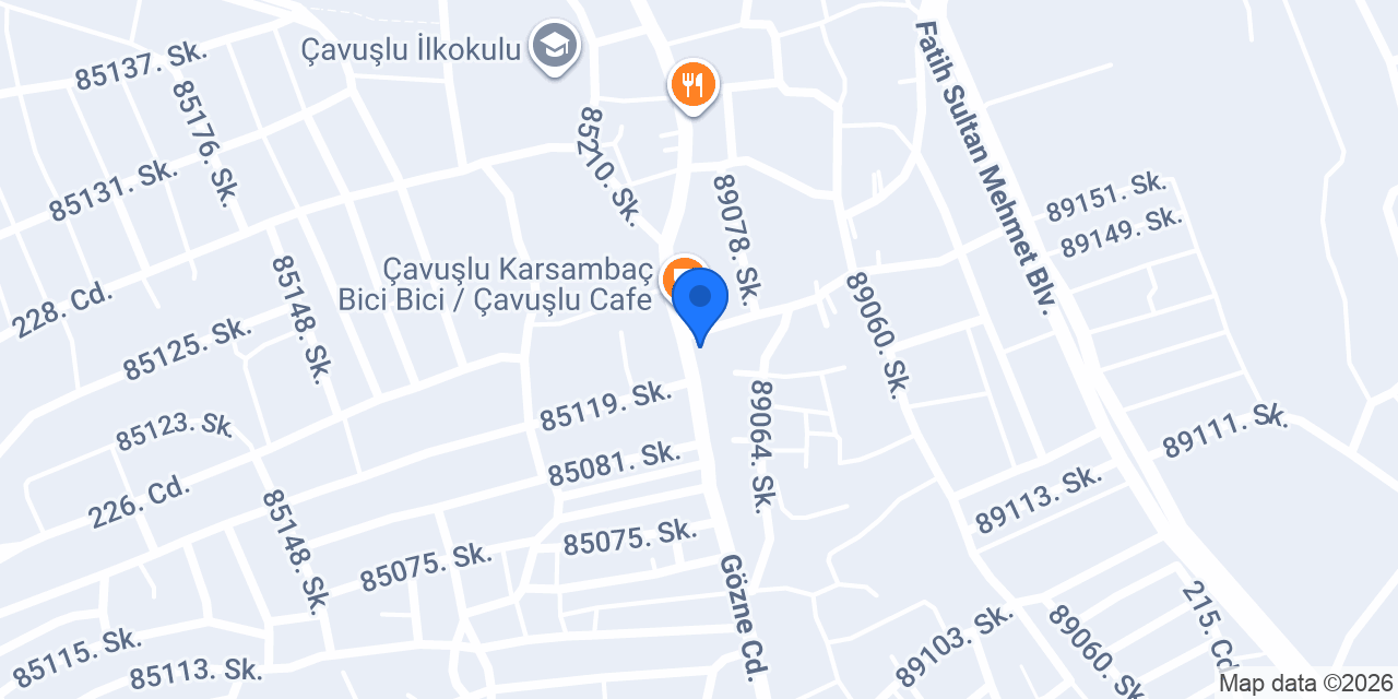Anıl garage konumu