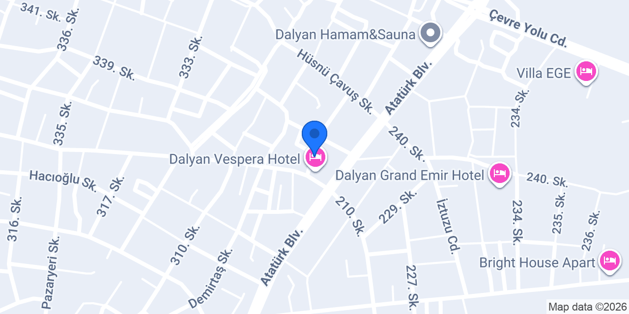 Dalyan Gurkan Apart Hotel konumu