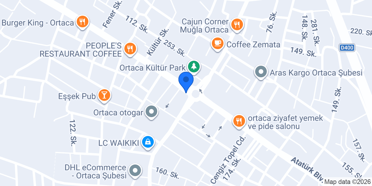 Ortaca Vasilisa Güzellik Salonu konumu