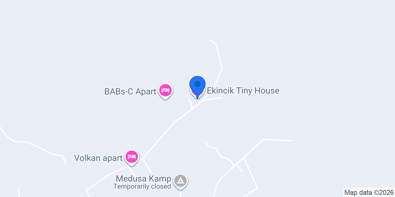 Ekincik Tiny House konumu