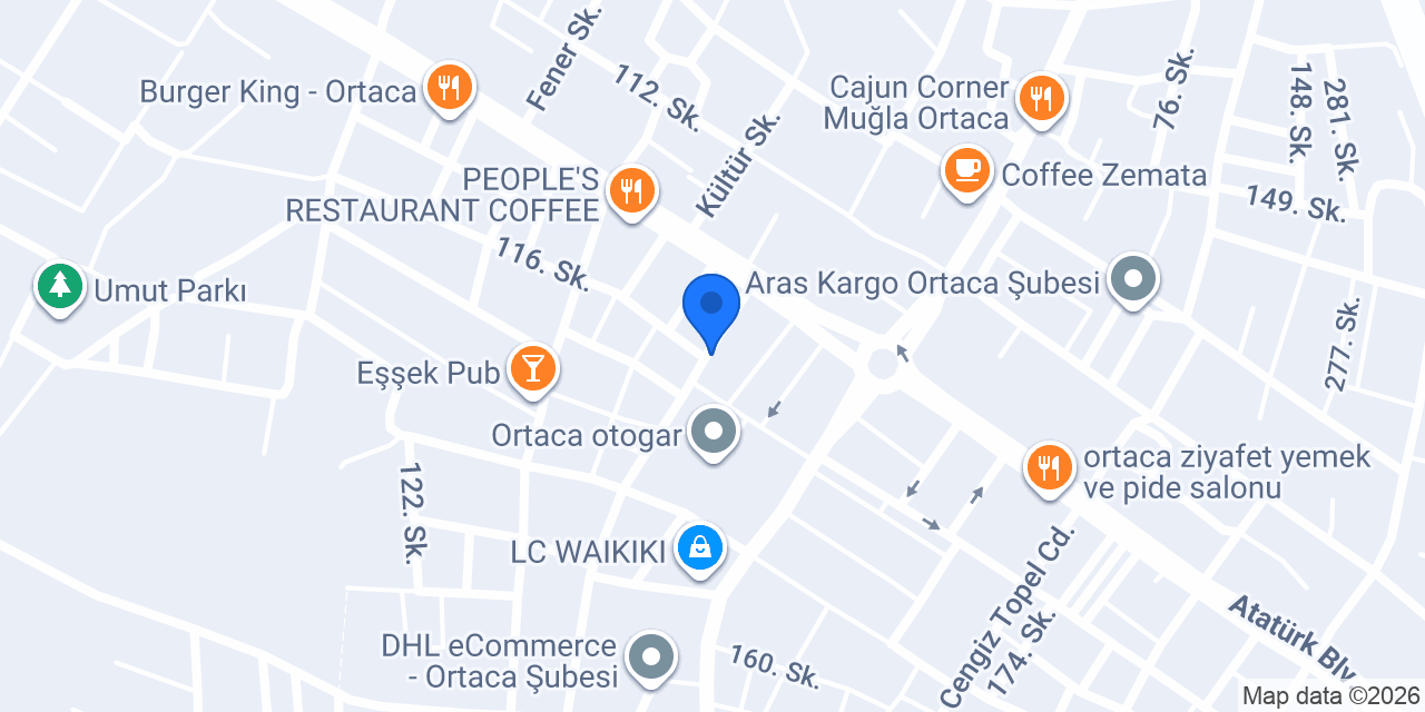 BiSoss Extra Çorba Mangal - Ortaca konumu