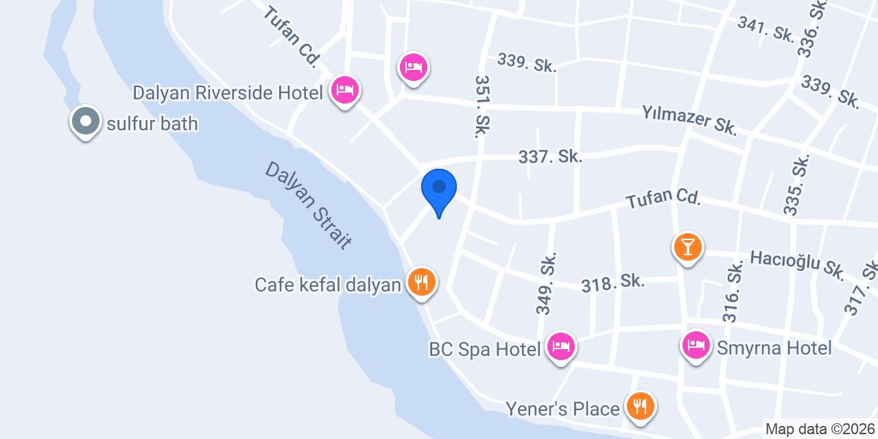 Turay hotel konumu
