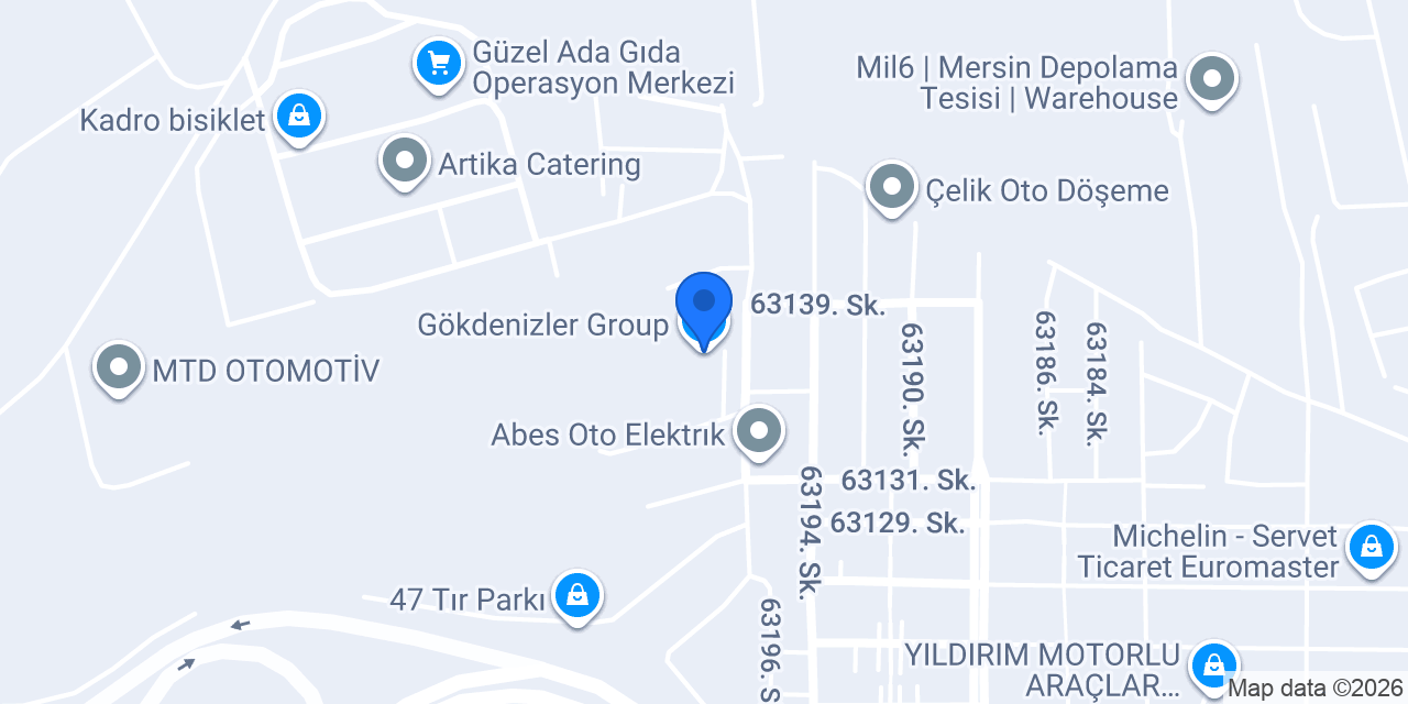Gökdenizler Group konumu