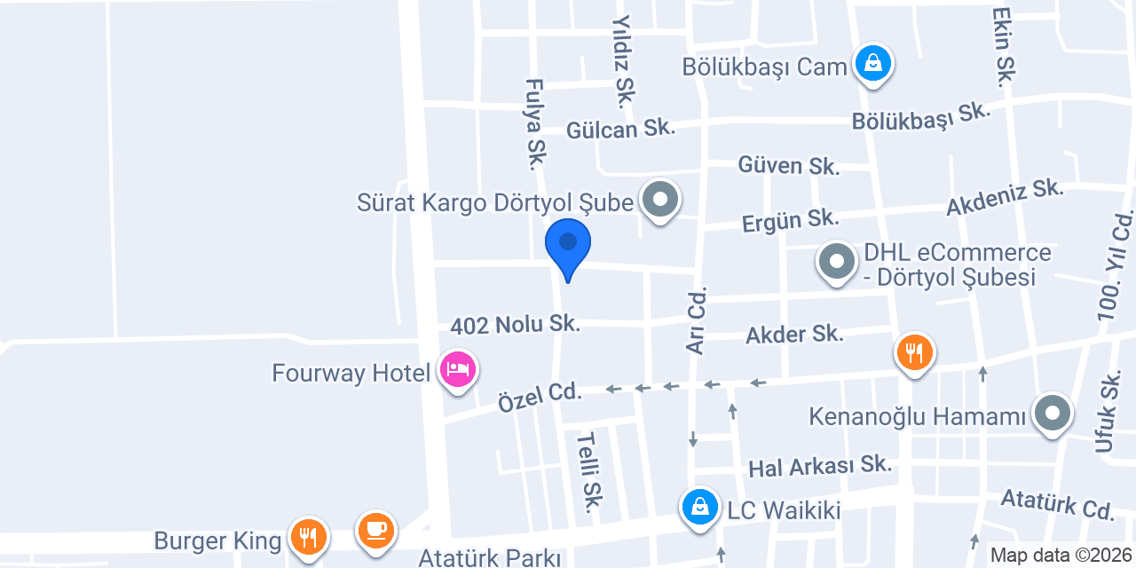 TAÇ SAYGILI PERDE konumu