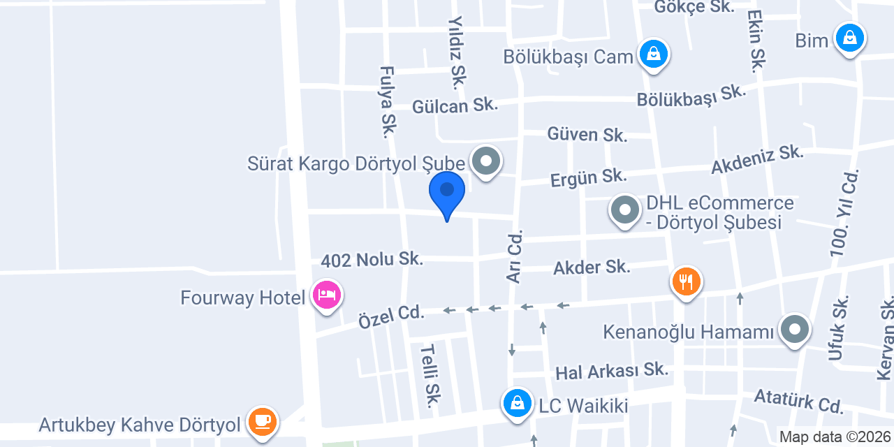 Çınarli Eğitim Ve Kültür Vakfı konumu