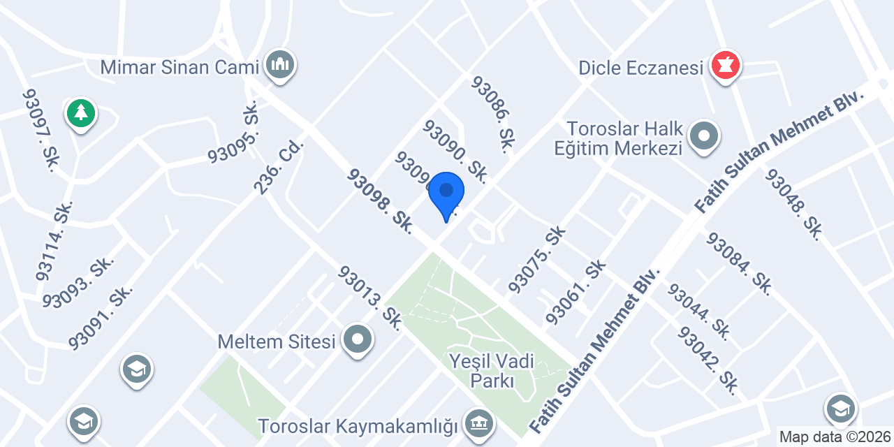 Başaran Gayrimenkul konumu