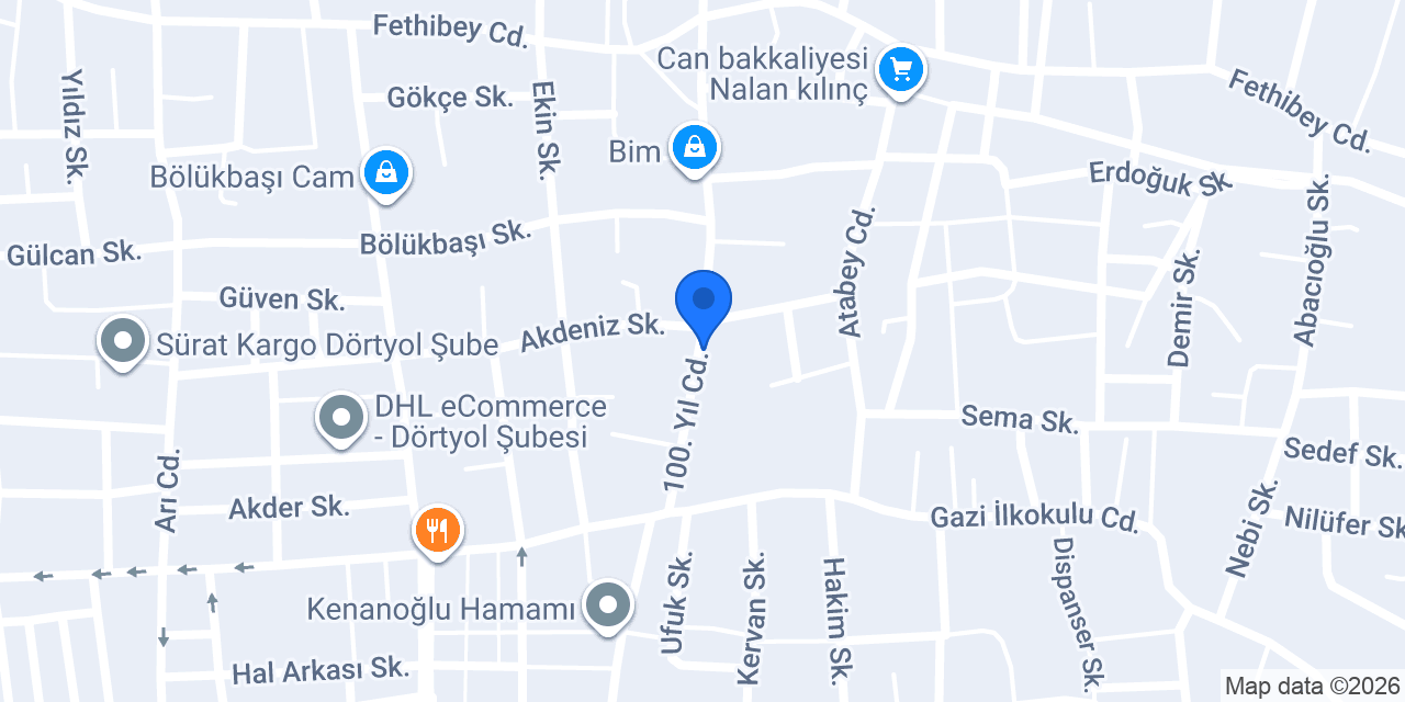 ATIM KARDEŞLER GIDA TOPTAN PERAKENDE konumu