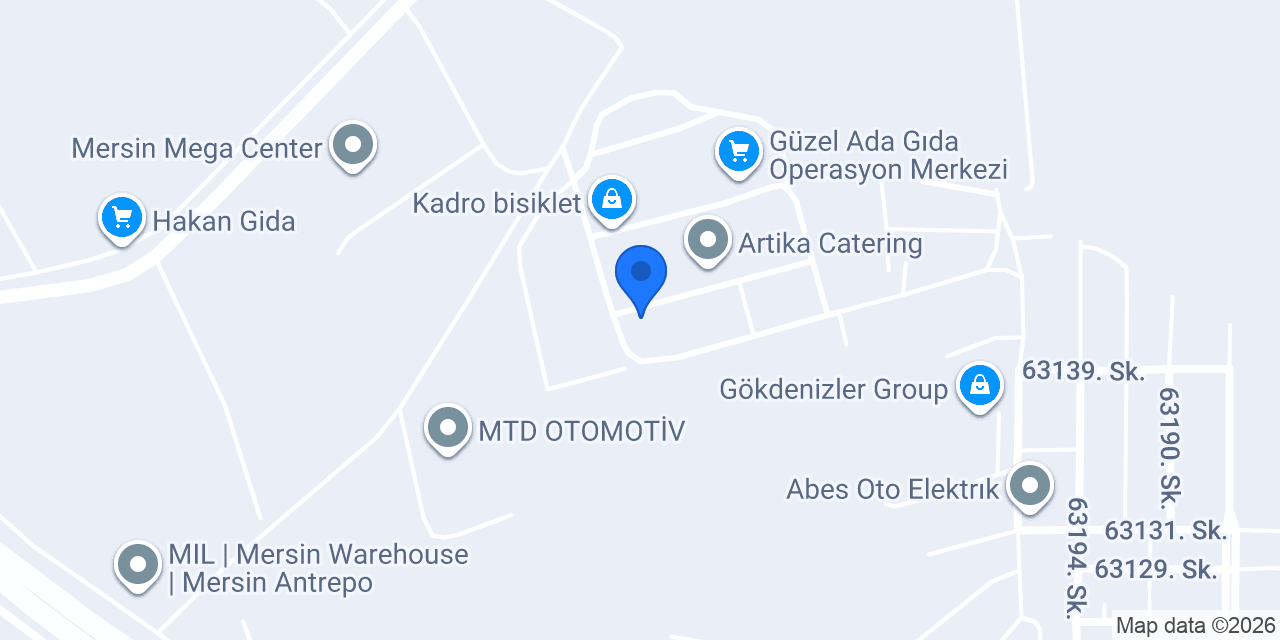 MERSİN AVM HIRDAVAT konumu