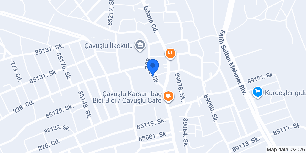 LİLA PİZZA CAFE konumu