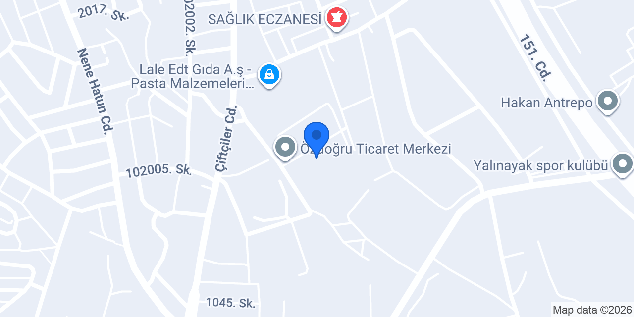 Mersina Şalgam (Bardak Şalgam) konumu