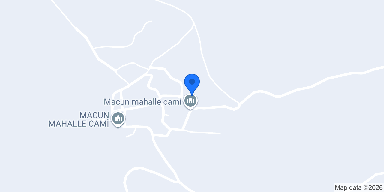 Macun Köyü Muhtarlığı konumu