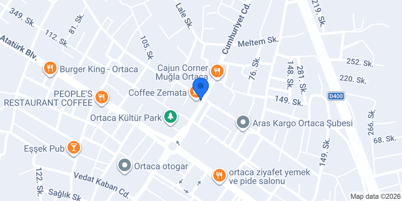 Otel Altınkum konumu
