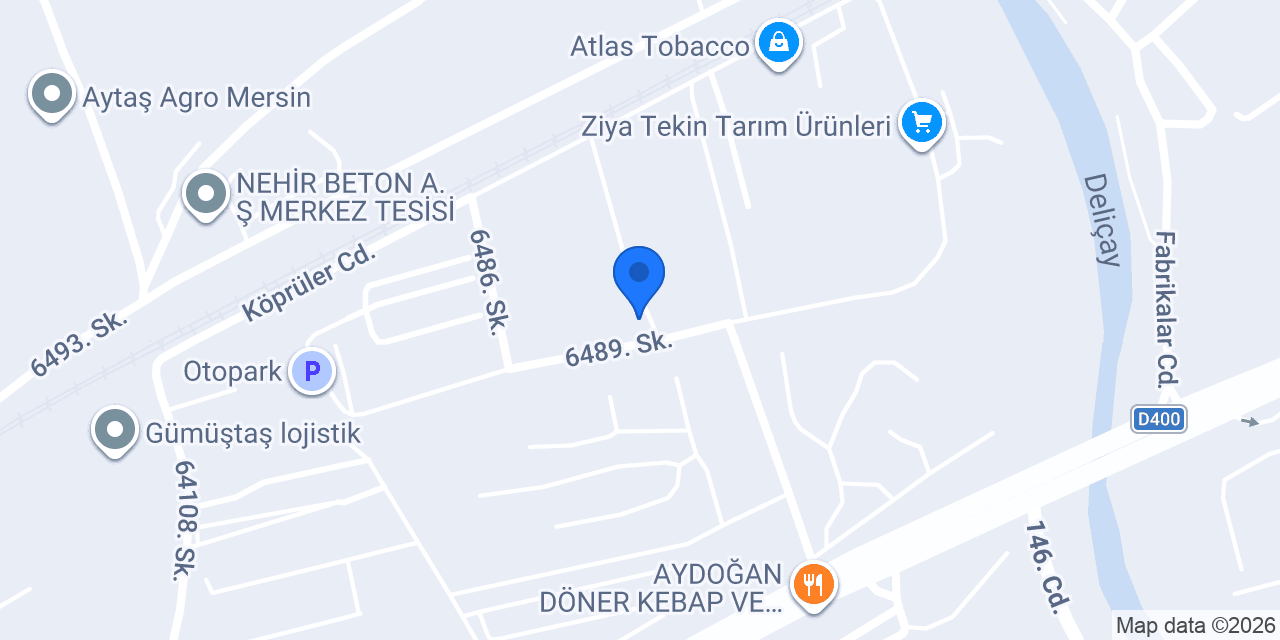 INCOM A.Ş. konumu