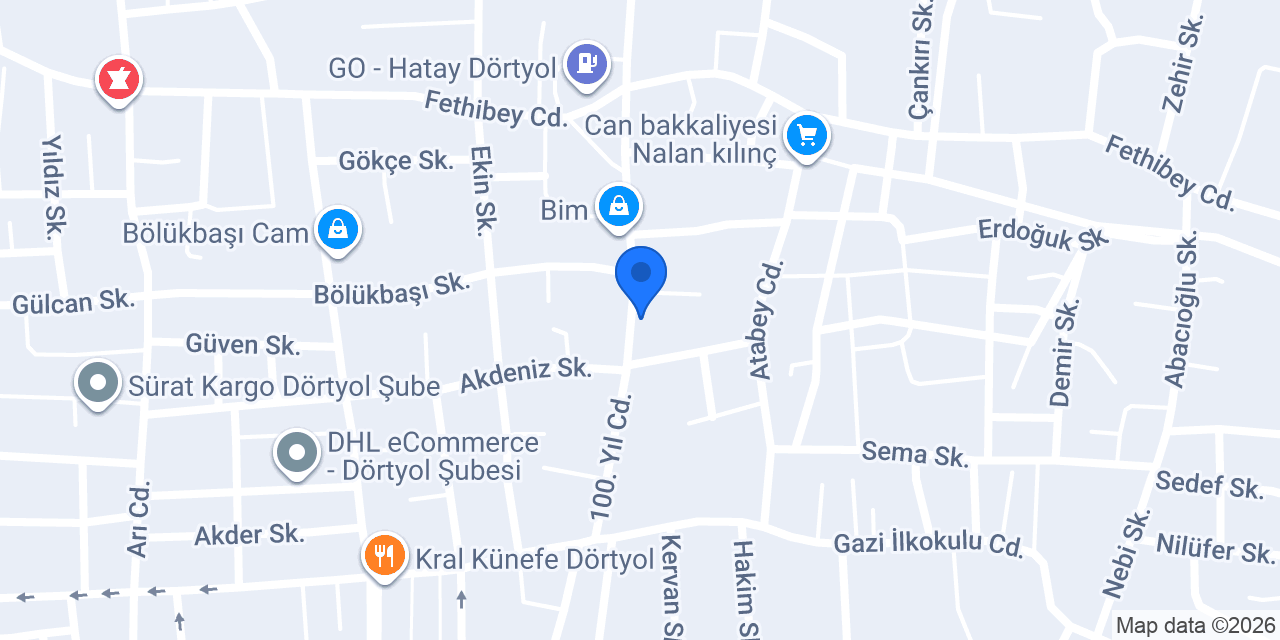 Hanım kuaför konumu