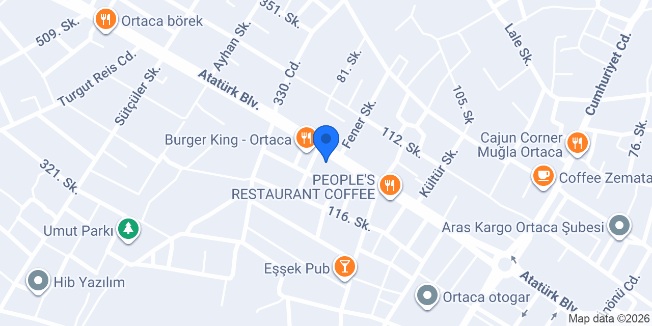 Nil Butik konumu