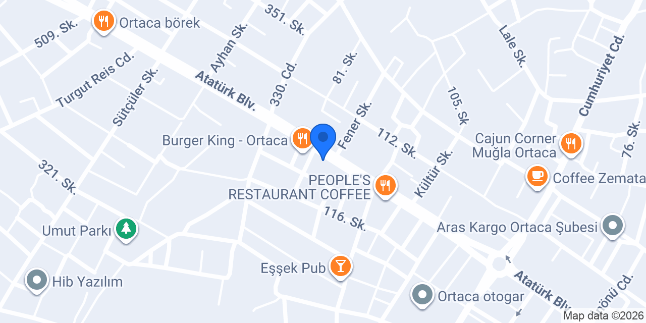Nâzım Kültür Kafe konumu