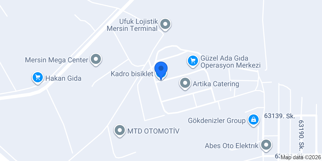 Kadro bisiklet konumu