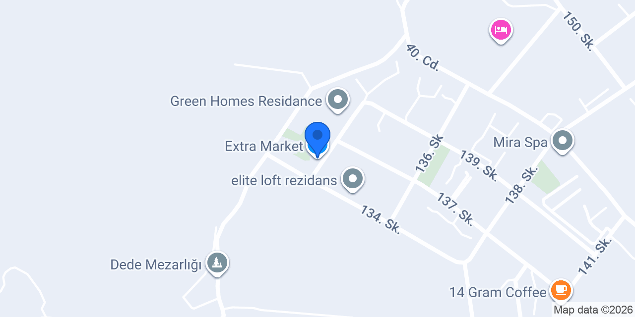 Extra Market konumu