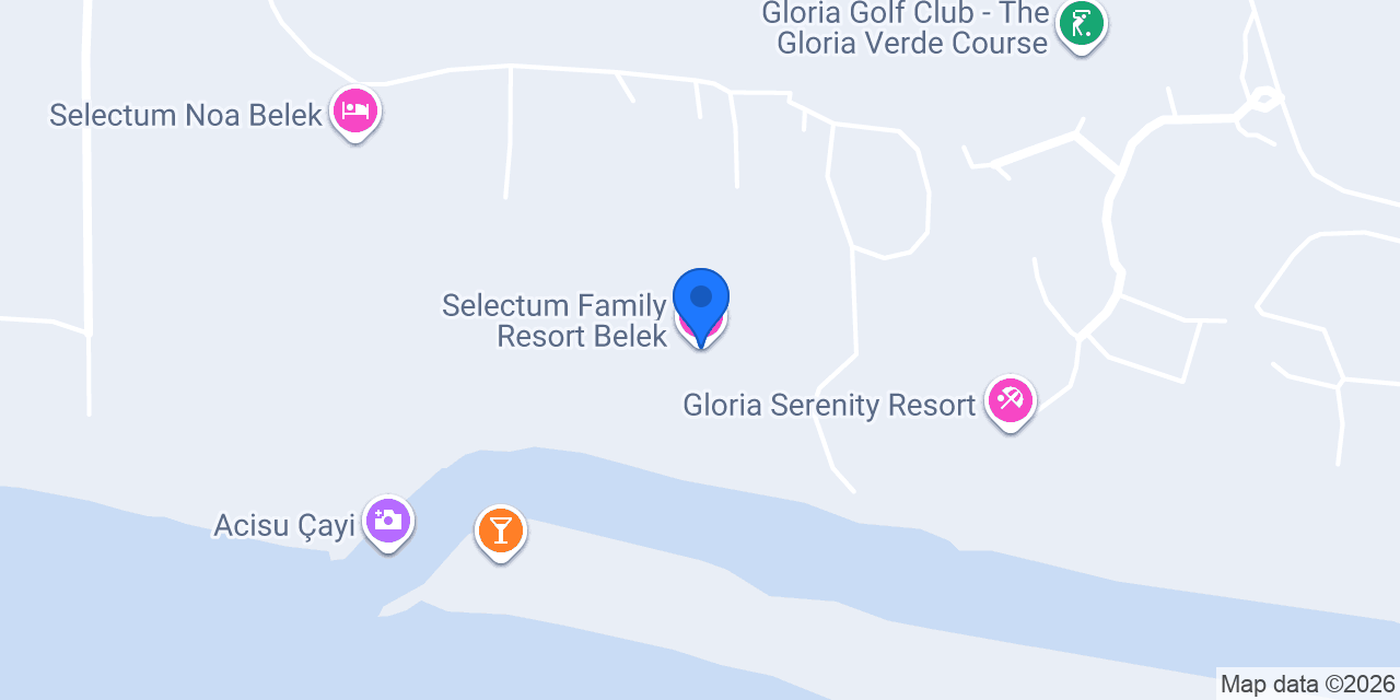 Selectum Family Resort Belek konumu