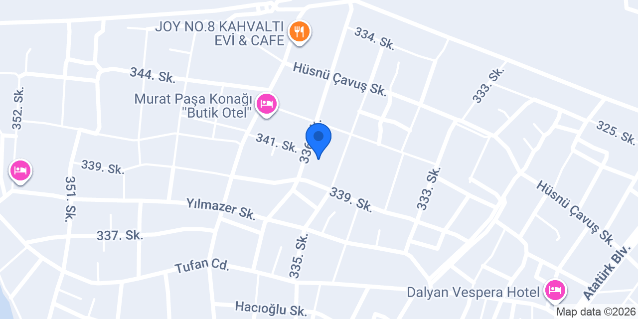 Palme hotel konumu