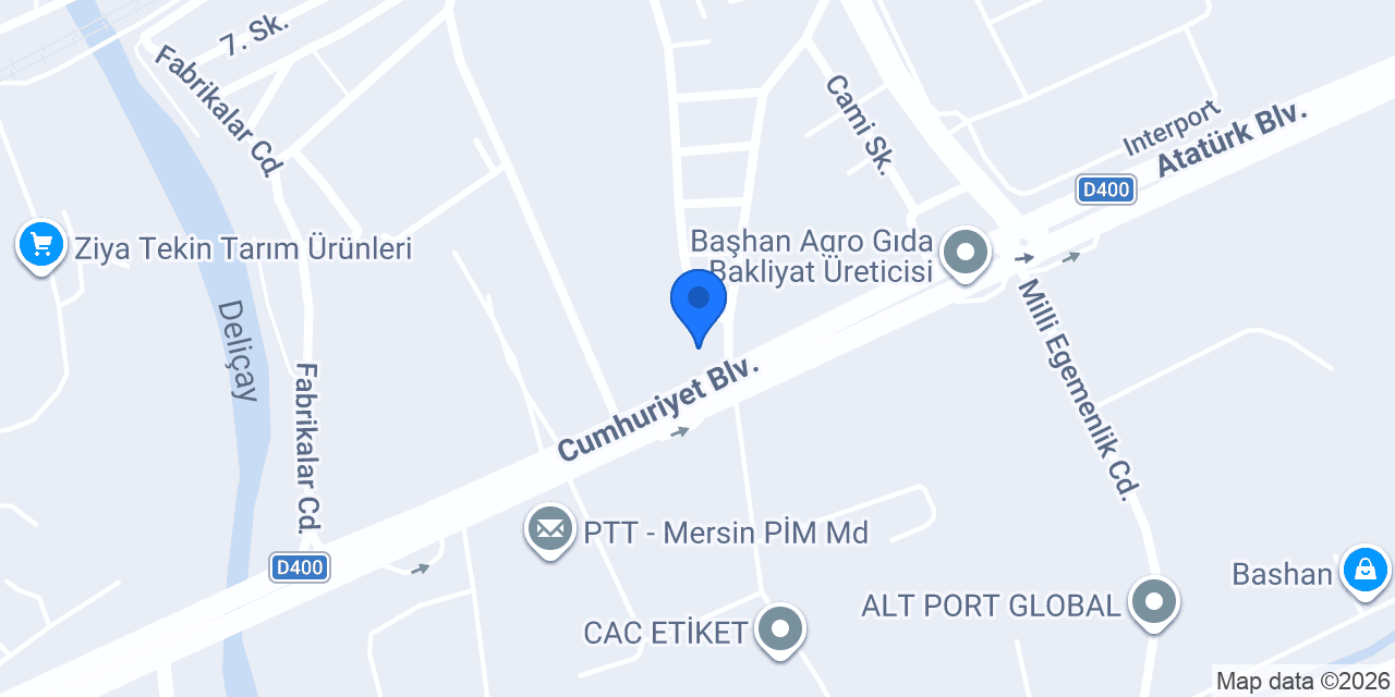 Mersin Lastik Yol Yardım konumu