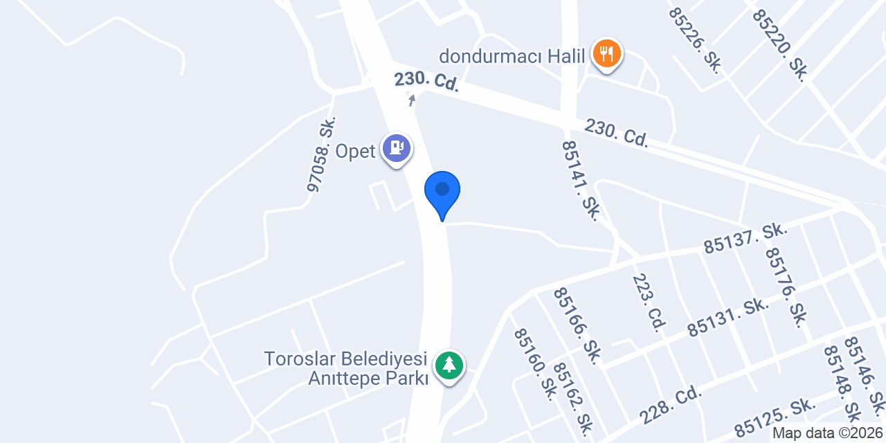 Anna Turka Mobilya konumu