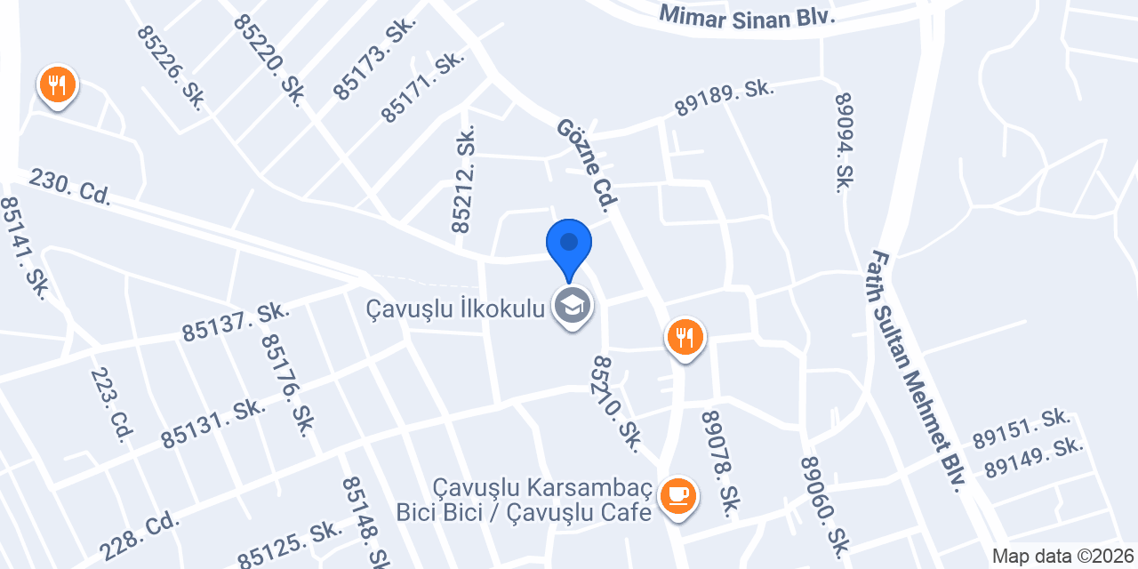 Şehit Mustafa Sarı Ortaokulu konumu