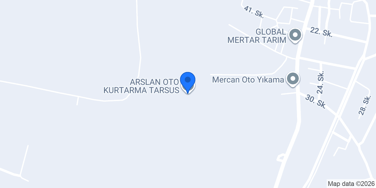 ARSLAN OTO KURTARMA TARSUS konumu