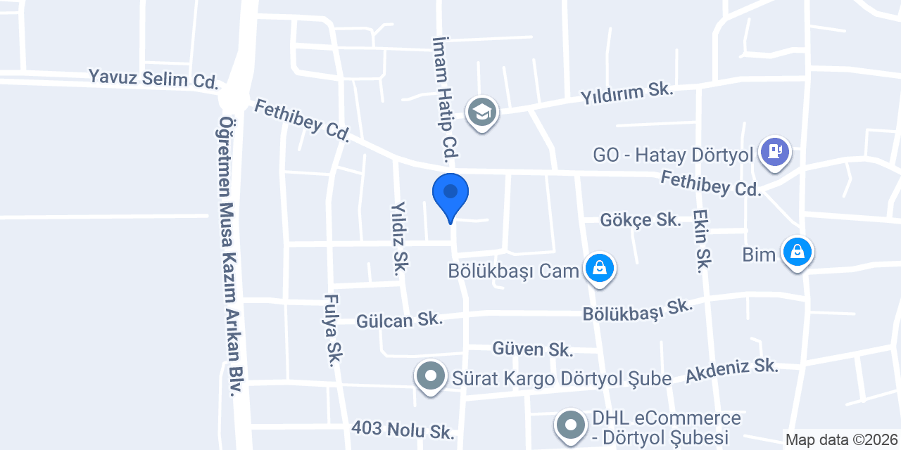 Pegem Akademi Dörtyol konumu