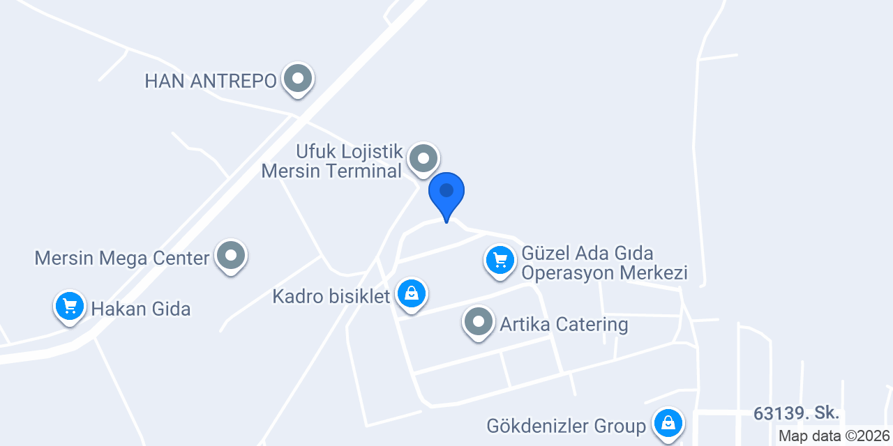 Banvit Mersin Deposu konumu