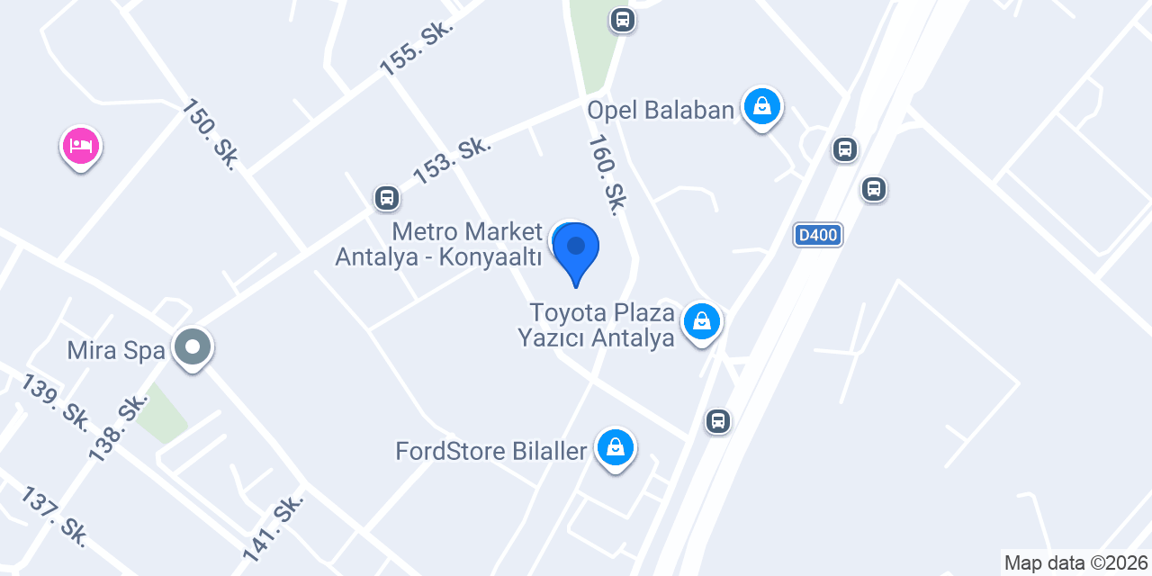SPRİNG COFFEE & PATİSSERİE Konyaaltı konumu