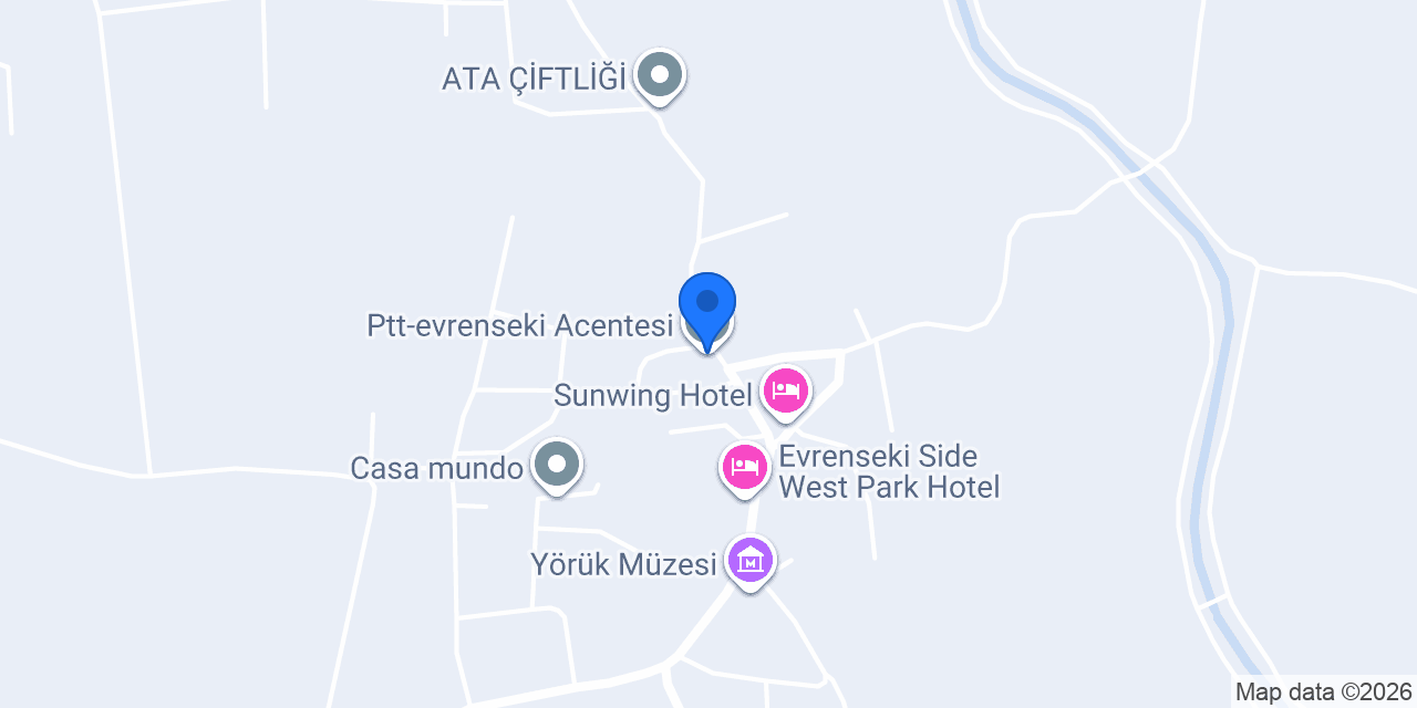 Ptt-evrenseki Acentesi konumu