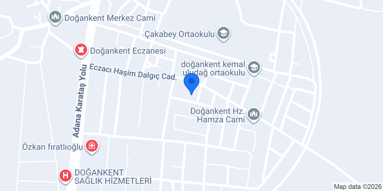 Çakabey İlkokulu konumu