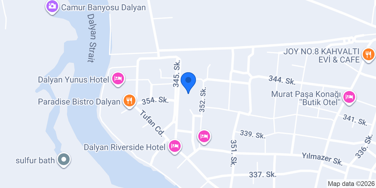 Keskin Hotel konumu