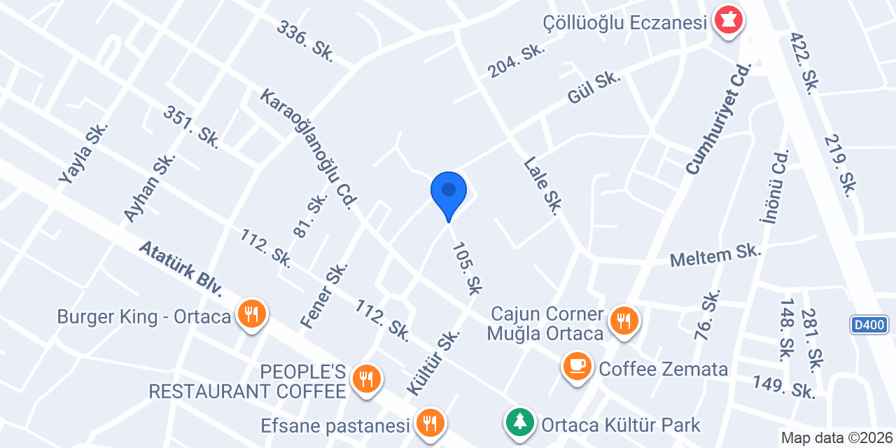 Gülsen Dikim Evi konumu