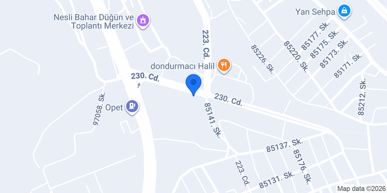 VEN ENDÜSTRİYEL REKLAM konumu