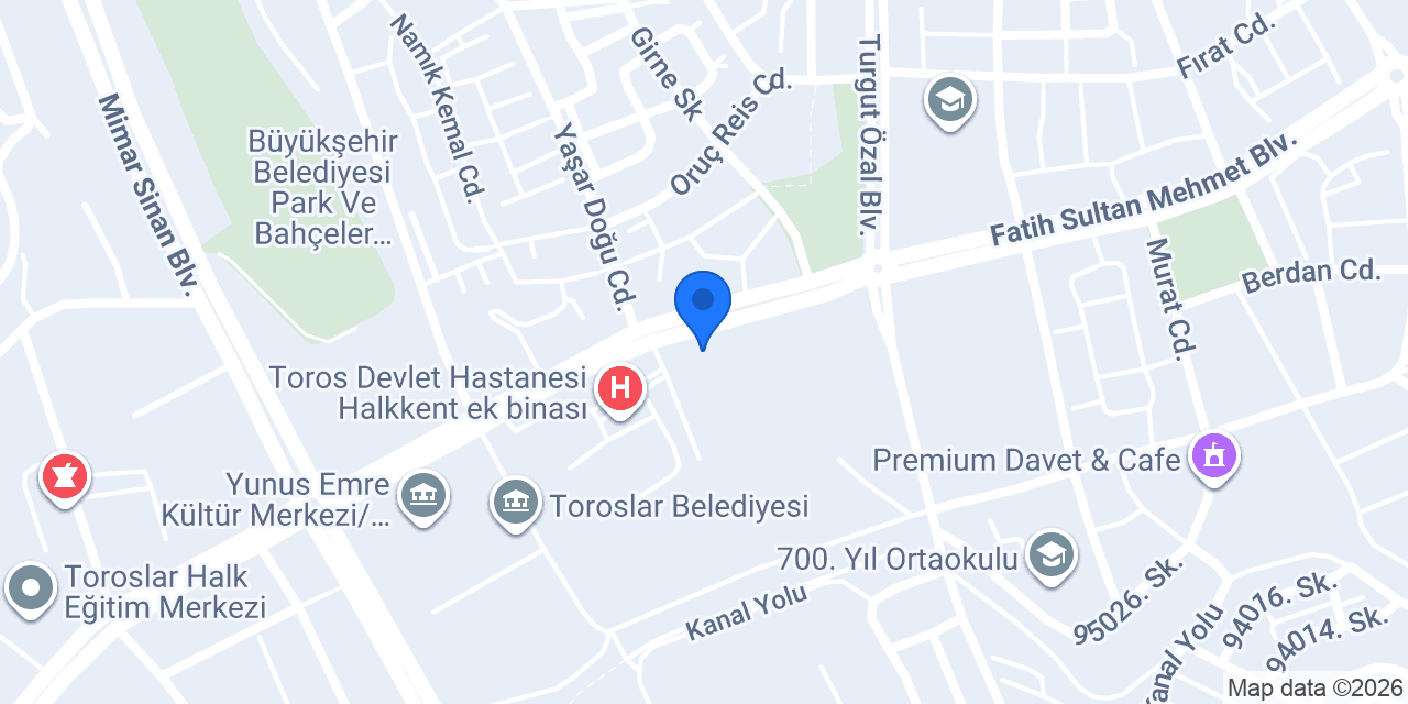 Vision Doğan Optik konumu