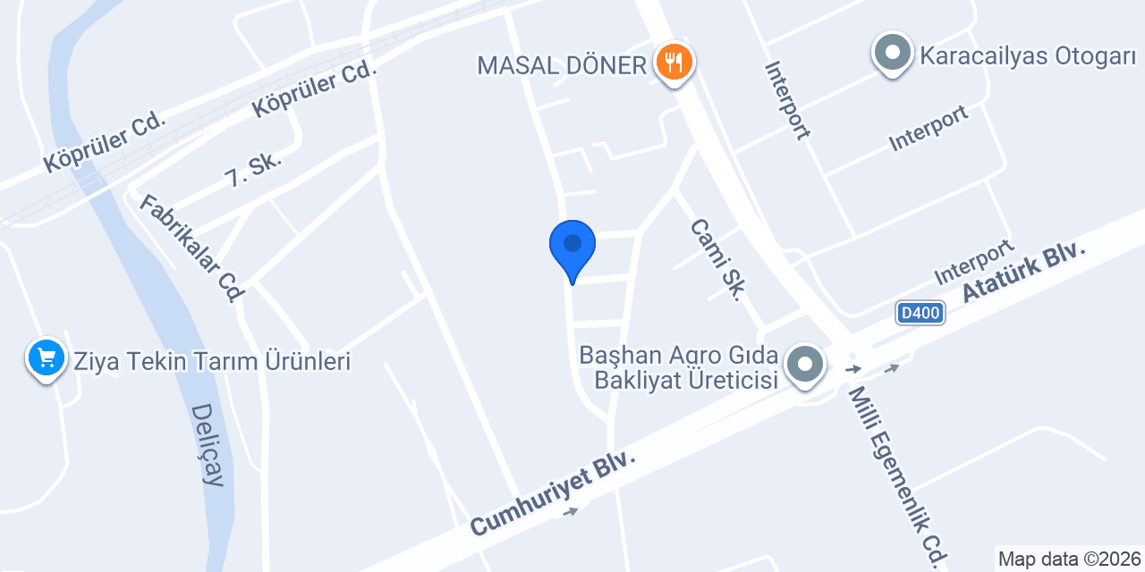 Çay Çilek Taksi konumu