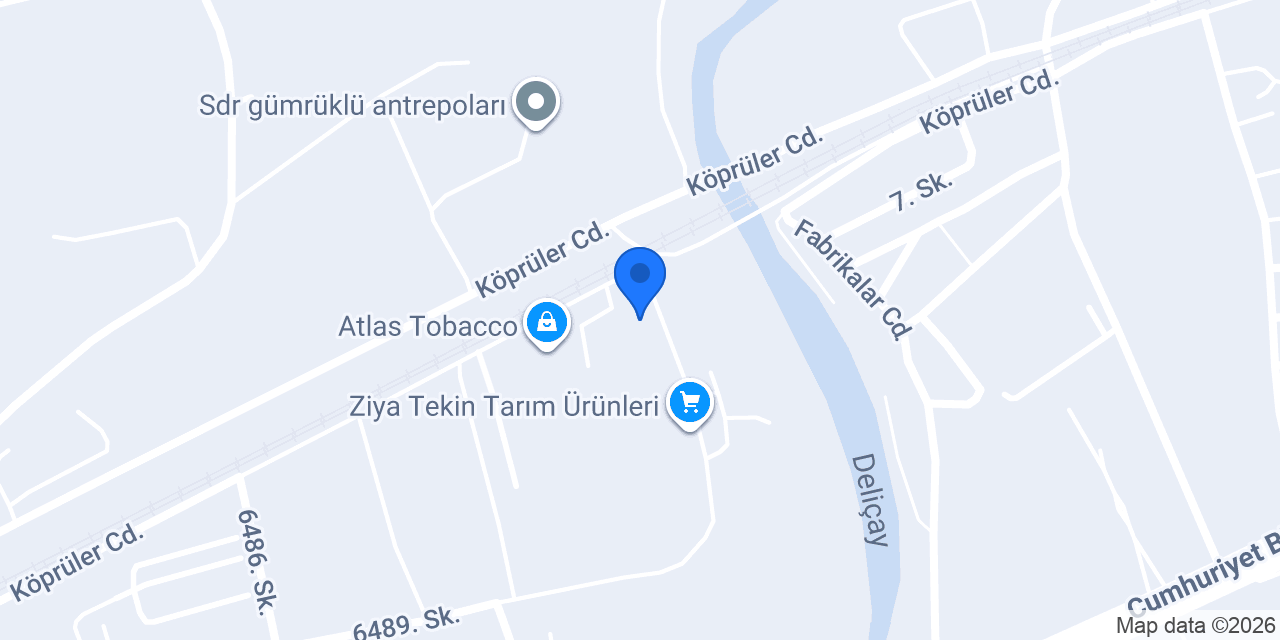 Bozcan Tarım Ürünleri konumu