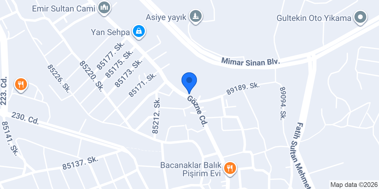 hakan pişirim fırını konumu