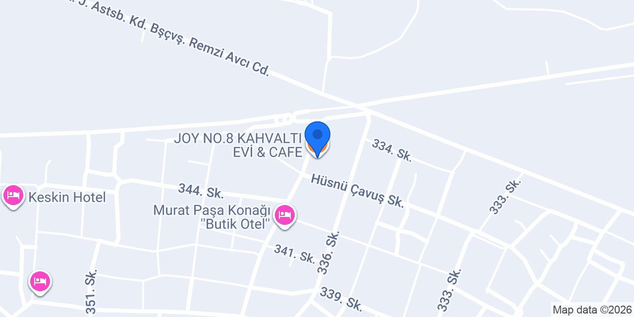 JOY NO.8 KAHVALTI EVİ & CAFE konumu